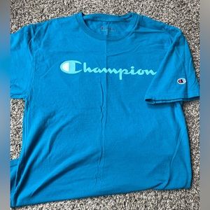 Blue Champion athletic T-shirt